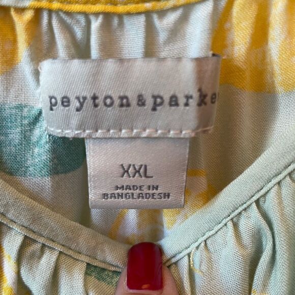 LEMON SUNDRESS BY PEYTON AND PARKER SIZE XXL - Picture 4 of 5